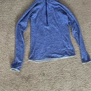 Under Armour Heathered Blue Performance Top